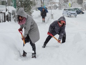 手強い豪雪に“助っ人”フル稼働