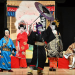石川県小松市の「八町こども歌舞伎」が上演