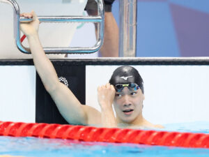 競泳の武良竜也選手、逆境めげず堂々の７位入賞