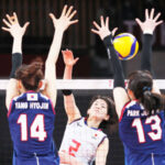 バレーボール女子、日本は韓国に２－３で敗れる