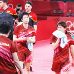 卓球男子団体、日本はドイツにあと一歩及ばず