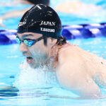 競泳の鈴木孝幸は銅「表彰台に戻れてよかった」