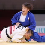 小川和紗、真骨頂の体落としで銅メダル獲得