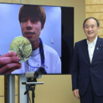 菅首相、スケートボード金の堀米選手に祝意