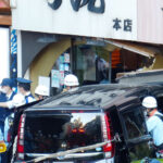 東京・歌舞伎町のラーメン店に車突っ込む