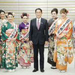 岸田文雄首相「着物の魅力、世界に発信を」