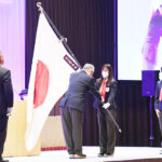 日本選手団結団式、高木美帆「主将の誇り胸に」