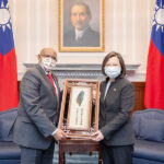 台湾の蔡英文総統、ソマリランド「外相」と会談