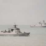 中国海軍艦艇、豪軍哨戒機にレーザー照射