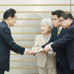 岸田首相、横田代表ら拉致被害者家族と面会