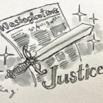 編集局長のボルシュグラーブ氏は檄文(げきぶん)ともいえる社説を書いた。それはまるで“正義と怒りの剣”であった。