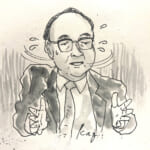 文師の爆弾発言に、著者はあまりの驚きで心の中では首を横に振っていた