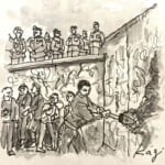 ついに地軸が震える日が来た。1989年11月9日、「ベルリンの壁」が崩れたのである。