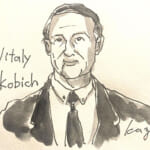 ソ連政府機関紙「イズベスチヤ」のヴィタリー・コビッシュ編集局長