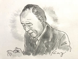 モスクワ入城を果たし懇切な祈禱をされる文鮮明師