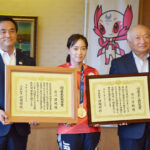 卓球女子の石川佳純、故郷山口で県民栄誉賞