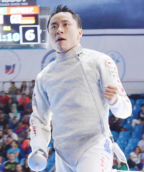世界フェンシングで太田雄貴が金メダル