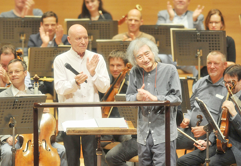 粋な計らい、小澤征爾さんの80歳を祝う